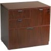 Boss Office Products Boss Wood File Cabinet In Mahogany Finish N114-M