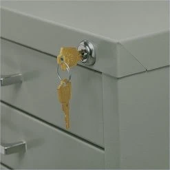 Safco Products Safco Lock Kit For 10-Drawer Steel Flat File