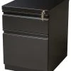 Scranton & Co 2 Drawer Mobile File Cabinet In Black -Boraam Industries Shop home design 126