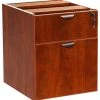 Boss Office Products 2 Hanging Pedestal, 3/4 File Drawer, Cherry -Boraam Industries Shop home design 129