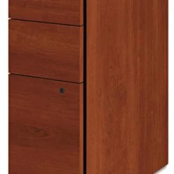 The HON Company Narrow Box/Box/File Pedestal For 10500/10700 Series Shells, 28", Cognac