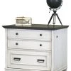 Martin Furniture Hartford Lateral File Cabinet, White