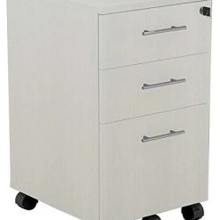Mayline Medina Series 3 Drawer File Cabinet In Sea Salt