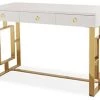 TOV Furniture Audrey White Lacquer Desk - White 1 TOV Furniture Audrey White Lacquer Desk - White -Boraam Industries Shop home design 15