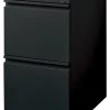 Scranton & Co 2 Drawer Mobile File Cabinet In Black -Boraam Industries Shop home design 154