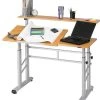 Safco Products Safco Height Adjustable Split Level Drafting Table 2 Safco Products Safco Height Adjustable Split Level Drafting Table -Boraam Industries Shop home design 157