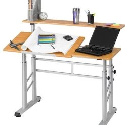 Safco Products Safco Height Adjustable Split Level Drafting Table