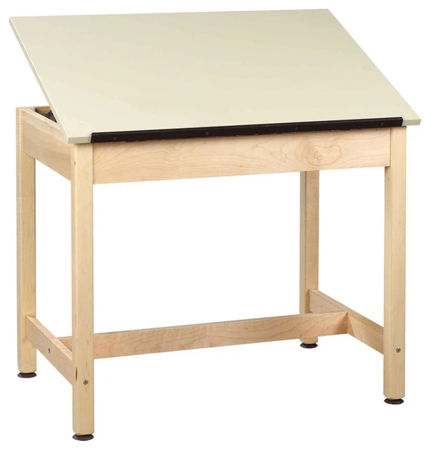 Diversifiedwoodcrafts Art/Drawing Table Adjustable, 42"x30"x39.75" 3 Diversifiedwoodcrafts Art/Drawing Table Adjustable, 42"x30"x39.75"