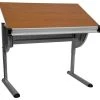 Bowery Hill Adjustable Drawing And Drafting Table In Pewter 2 Bowery Hill Adjustable Drawing And Drafting Table In Pewter -Boraam Industries Shop home design 168