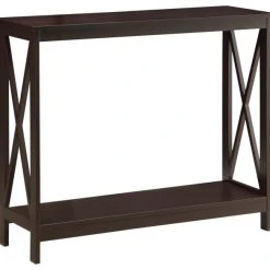 Convenience Concepts Oxford Console Table With Shelf