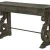 Magnussen Home Furnishings Magnussen Bellamy Console Table In Peppercorn