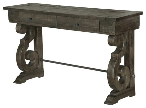 Magnussen Home Furnishings Magnussen Bellamy Console Table In Peppercorn 3 Magnussen Home Furnishings Magnussen Bellamy Console Table In Peppercorn