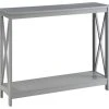Convenience Concepts Oxford Console Table With Shelf