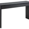 Pemberly Row Hall Console In Black