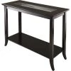 Winsome Genoa Rectangular Console Table In Dark Espresso -Boraam Industries Shop home design 178