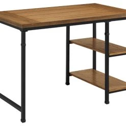 Linon Home Decor Products Linon Austin Wood And Metal Desk In Brown