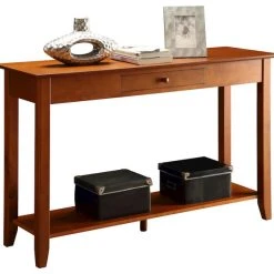 Convenience Concepts American Heritage Console Table, Cherry