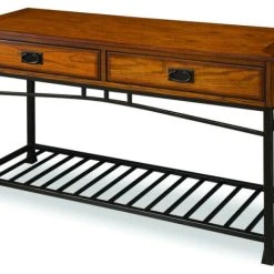 Home Styles Furniture Modern Craftsman Console Table By Homestyles