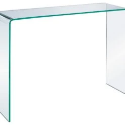 HomeCraftDecor Waterfall Narrow Console Table, 30"