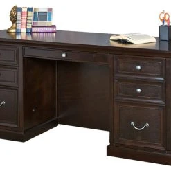Martin Furniture Fulton Computer Credenza In Espresso