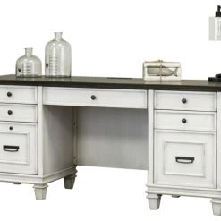 Martin Furniture Hartford Credenza, White