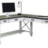 Martin Furniture Hartford Open L-Shaped Desk, White 2 Martin Furniture Hartford Open L-Shaped Desk, White -Boraam Industries Shop home design 38
