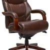 La-Z-Boy Office La-Z-Boy Delano Big & Tall Executive Office Chair Mahogany Chestnut Brown