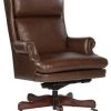 Hekman Furniture Hekman Coffee Leather Executive Chair -Boraam Industries Shop home design 45