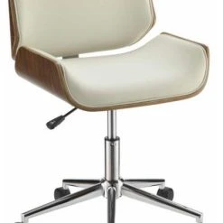 Coaster Home Furnishings Coaster Modern Ecru Office Chair 25.5x25.5x29.75 Inch
