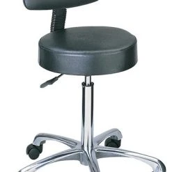 Safco Products Safco Black Lab Stool With Pneumatic Lift