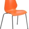 Flash Furniture Hercules Series 770 Lb. Capacity Orange Stack Chair -Boraam Industries Shop home design 56