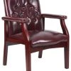 Boss Office Products Boss Office Traditional Faux Leather Tufted Guest Chair In Oxblood 1 Boss Office Products Boss Office Traditional Faux Leather Tufted Guest Chair In Oxblood -Boraam Industries Shop home design 59