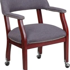 Flash Furniture Gray Fabric Guest Chair