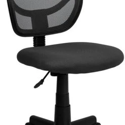 Flash Furniture Mid-Back Gray Mesh Task Chair And Computer Chair