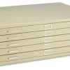 Safco Products Safco 5-Drawer Steel Flat File, 46.5"x35.5"x16.5" -Boraam Industries Shop home design 83