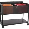 Scranton & Co Mobile File With Locking Top In Black -Boraam Industries Shop home design 88