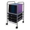 Advantus Vertiflex Slim Profile Mobile File Cart With Gray And Black Finish VF53037 -Boraam Industries Shop home design 97